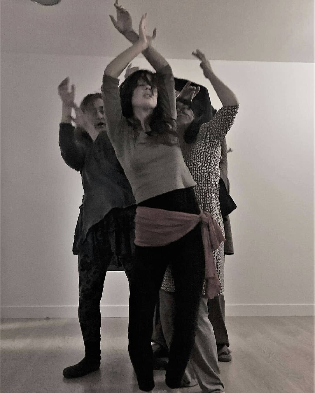 Women dancing