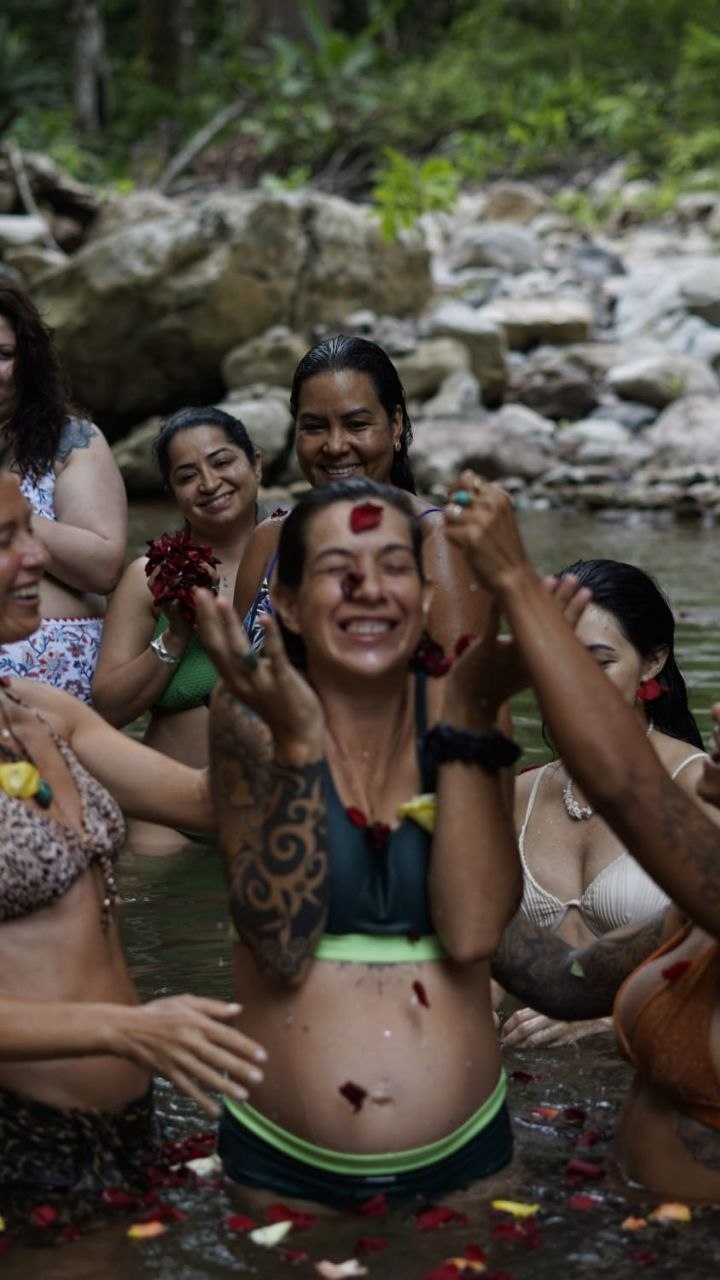Women in ceremony
